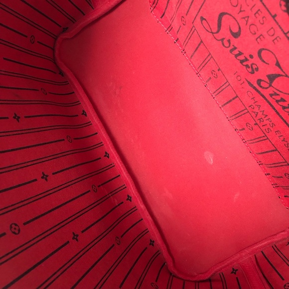 Authentic Louis Vuitton neverfull MM damier ebene tote bag - Picture 7 of 8